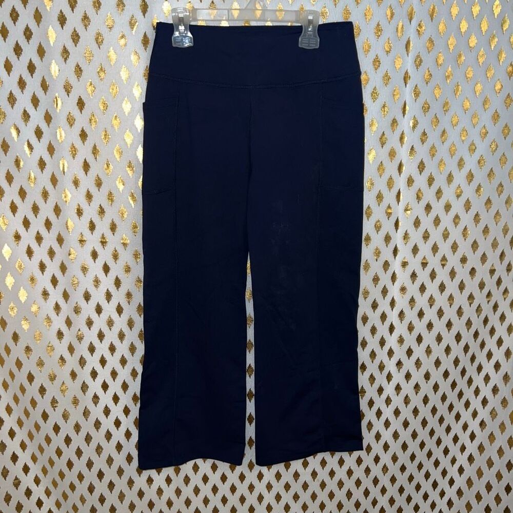 Skechers Capri length leggings blue gaucho size M